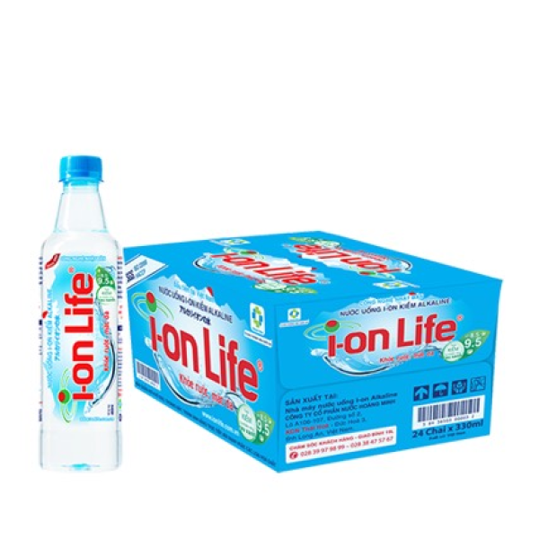 Nước ion kiềm i-on Life 450ml (thùng 24 chai)