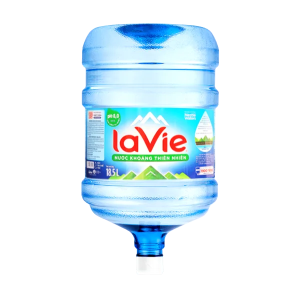 Nước khoáng thiên nhiên Lavie 19 lít (Bình Úp)