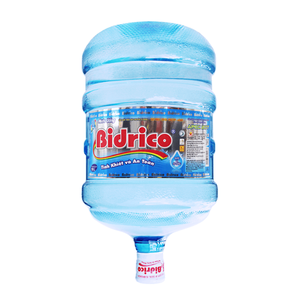 Nước tinh khiết Bidrico 19 lít (Bình úp)