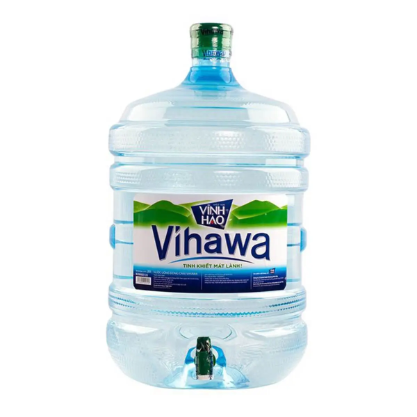 Nước tinh khiết Vihawa 20 lít (Bình Vòi)