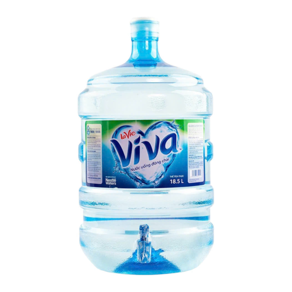 Nước tinh khiết Lavie Viva 18.5 lít (Bình Vòi)