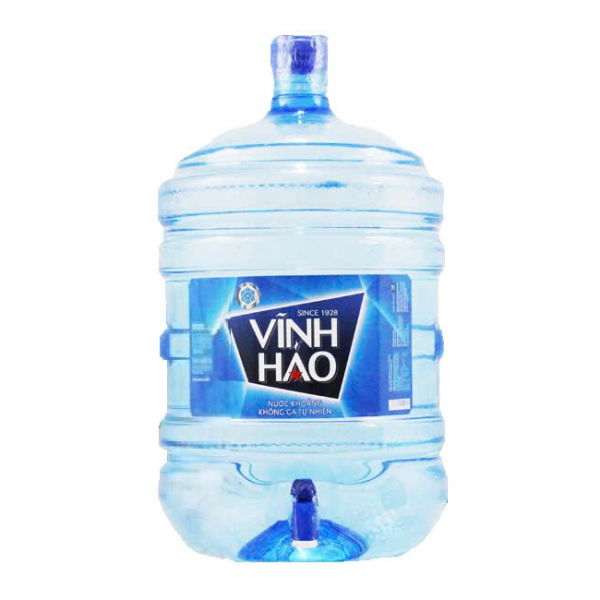 Nước khoáng Vĩnh Hảo 20 lít (Bình Vòi)