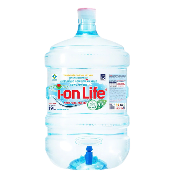 Nước i-on Life 19 lít (Bình Vòi)