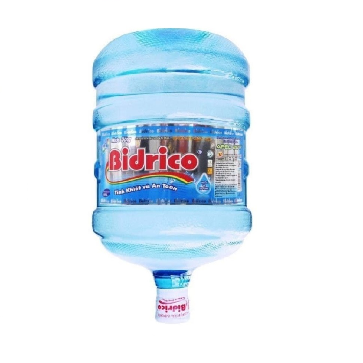 Nước tinh khiết Bidrico bình 19 lít (Bình Úp)
