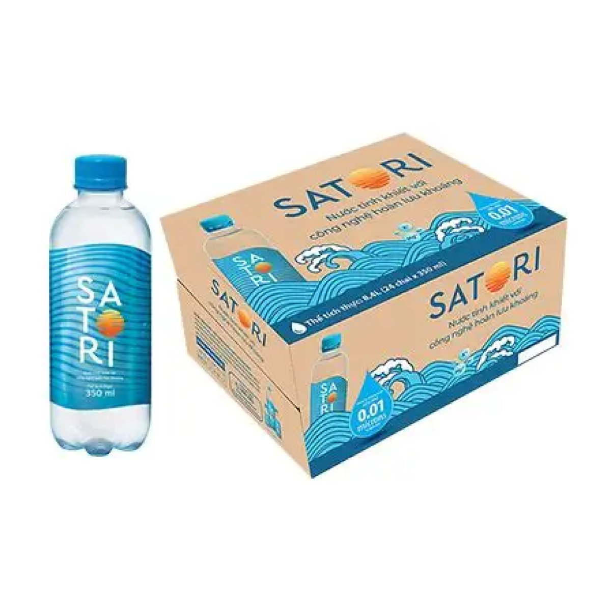 Nước Satori 350ml (Thùng 24 chai)