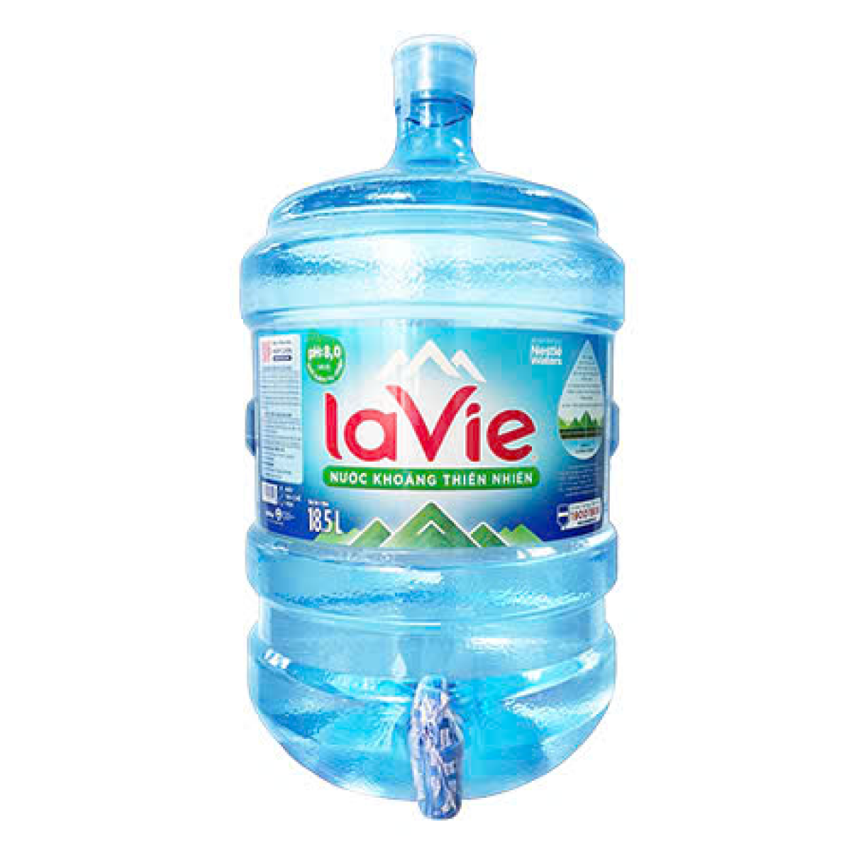 Nước khoáng thiên nhiên Lavie 18.5 lít (Bình Vòi)