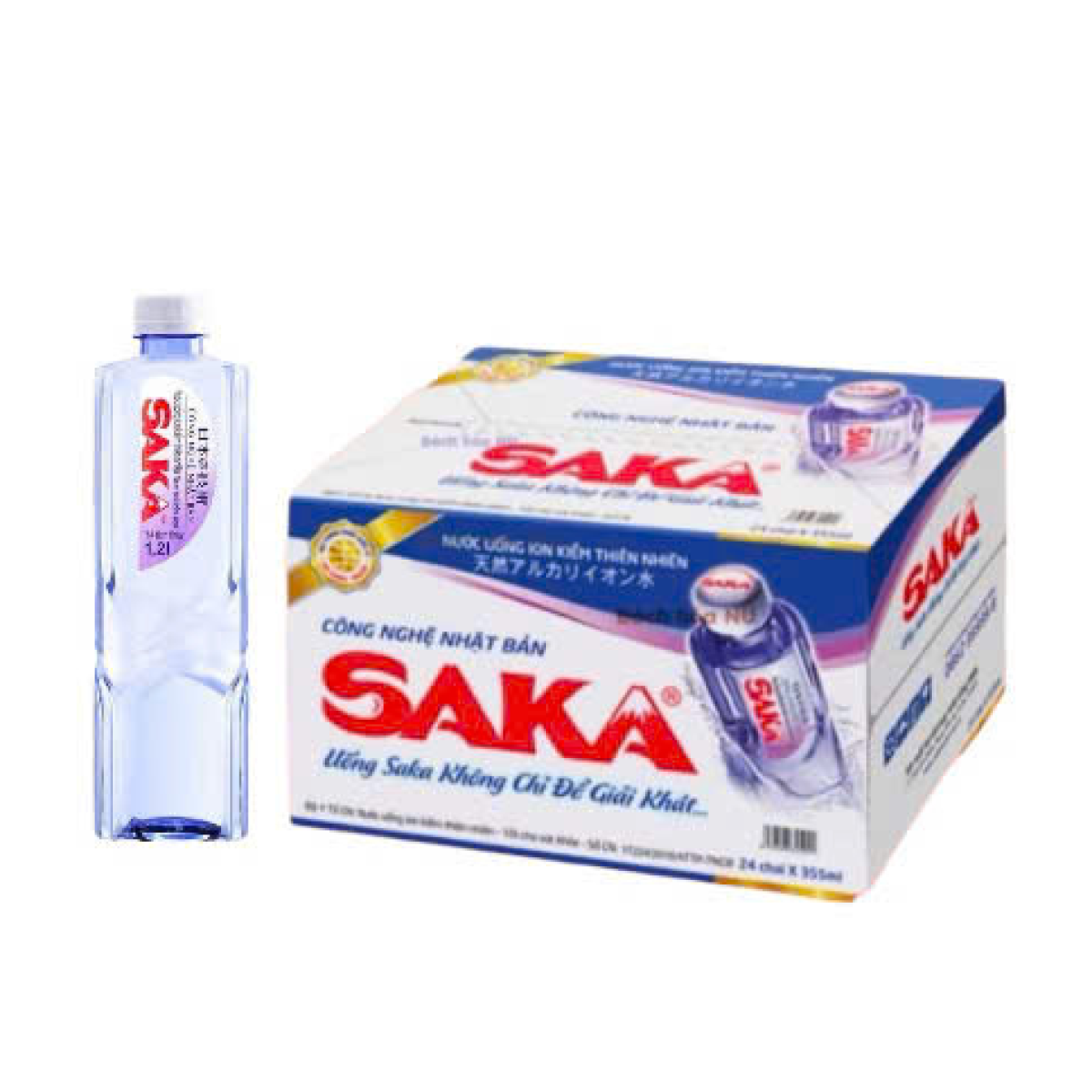 Nước Saka 355ml (Thùng 24 chai)