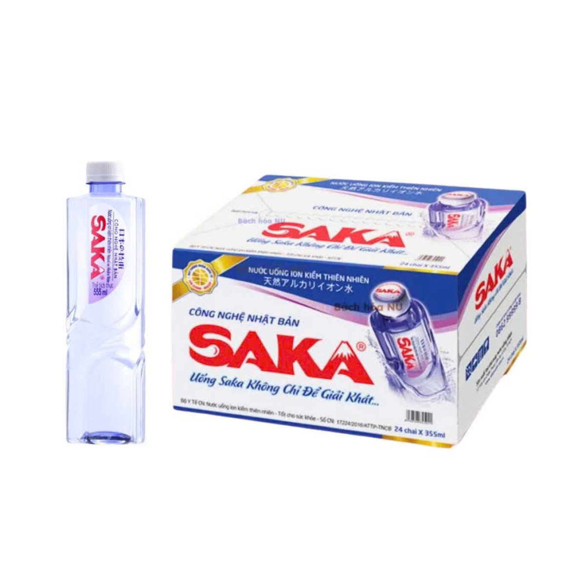 Nước Saka 555ml (Thùng 24 chai)